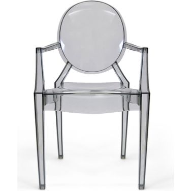 Specter Arm Chairs Set of 2 In Smoke