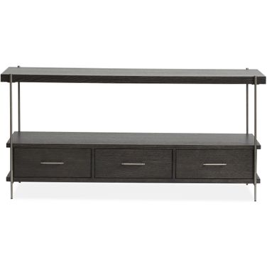 Spencer Rectangular Sofa Table In Dark Briarsmoke