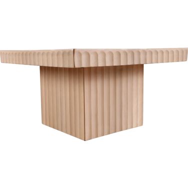Spencer Oak Veneer Coffee Table In Natural and Natural