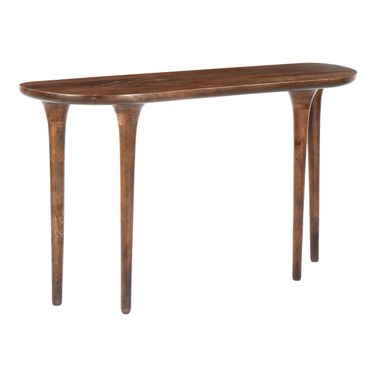 Spiker Console Table In Walnut
