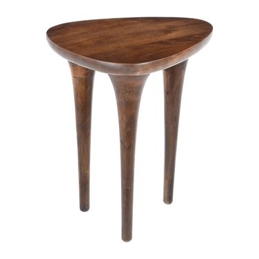 Spiker Side Table In Walnut