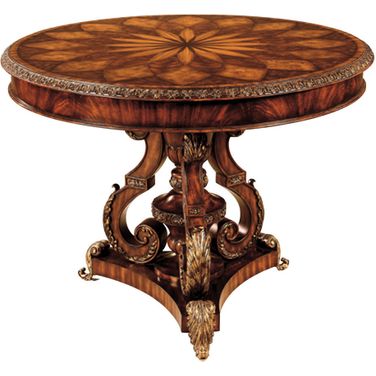 Spiro Center Table In Mahogany