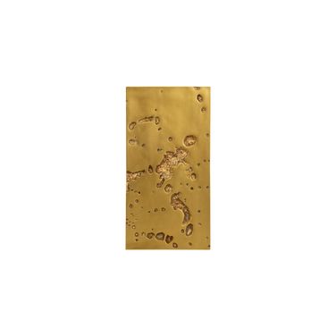 Splotch Rectangle Wall Art In Goldleaf