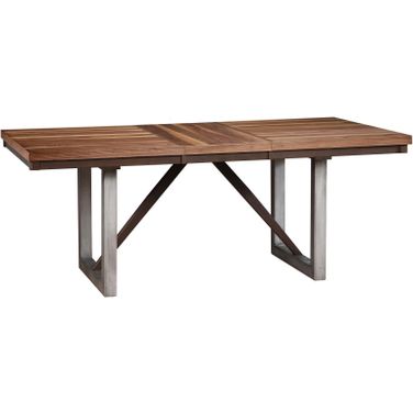 Spring Creek Dining Table with Extension Leaf Natural Walnut
