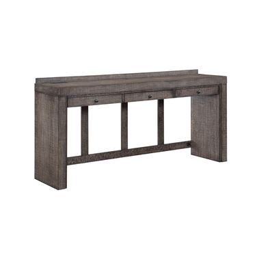 Spring Haven Home Office Theatre Bar In Dark Distressed