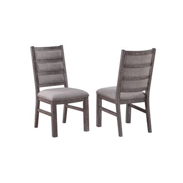 Spring Haven Side Dining Chair In Dark Distressed - Set of 2