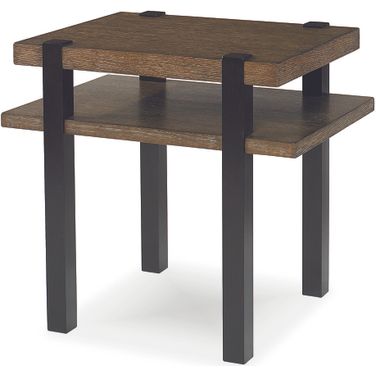 Spring Lamp Table In Napa Cerused