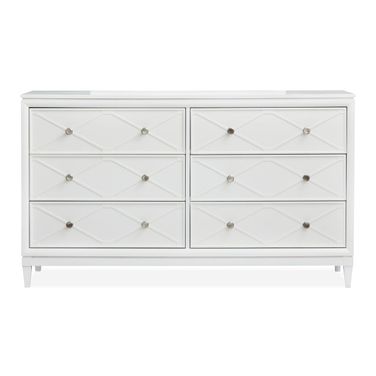 Springhouse Double Drawer Dresser In Whisper White