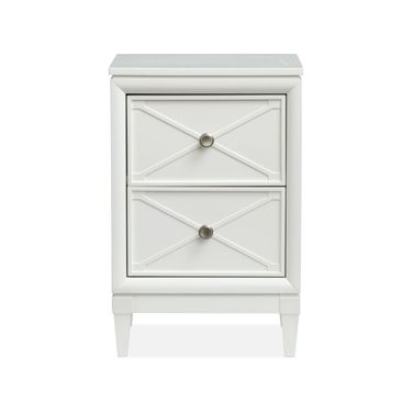 Springhouse Drawer Nightstand In Whisper White