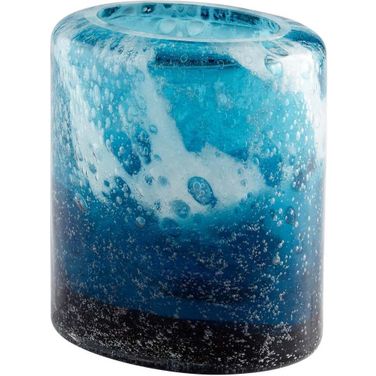 Spruzzo Blue Small Vase