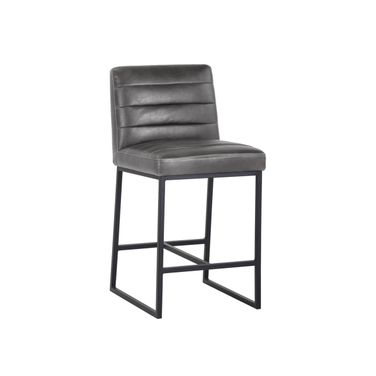 Spyros Counter Stool In Overcast Grey
