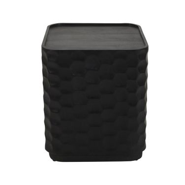 Square Accent/End Table In Black