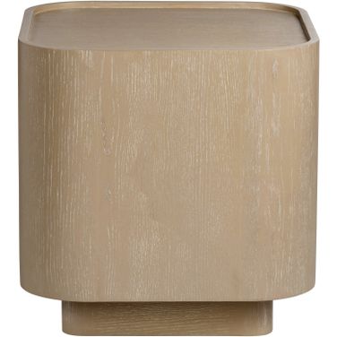 Square Accent/End Table In Tan