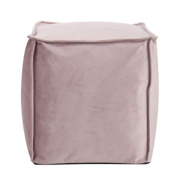 Square Pouf Bella In Rose