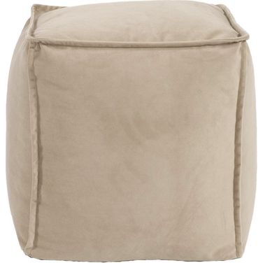 Square Pouf Bella In Sand