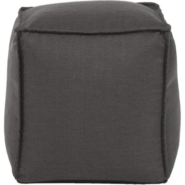Square Pouf Sterling In Charcoal