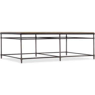 Commerce and Market St. Armand Rectangular Cocktail In Light Wood