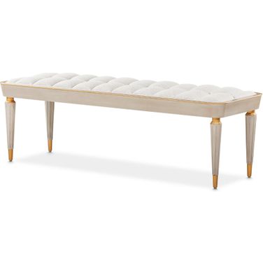 St. Charles Bench In Dove Gray