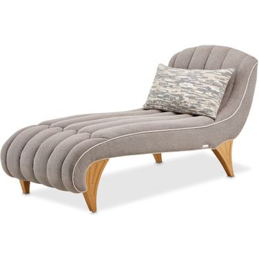St. Charles Chaise In Dove Gray