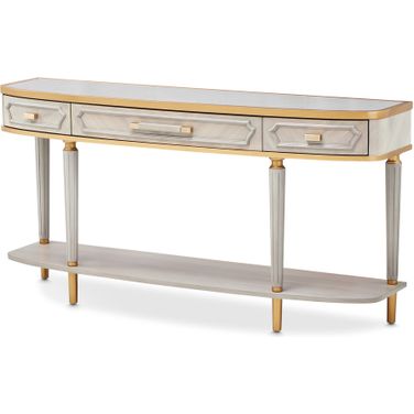 St. Charles Console Table In Dove Gray