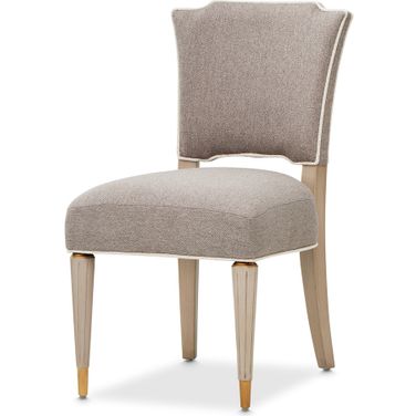 St. Charles Vanity Chair In Dove Gray