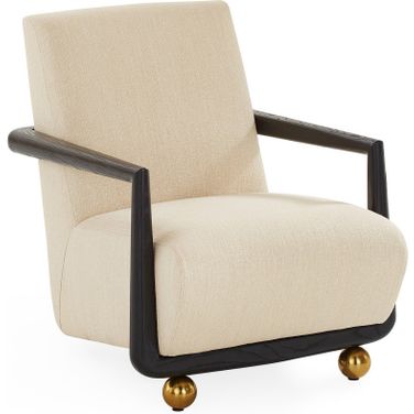 St. Germain Club Chair In Belfast Stone