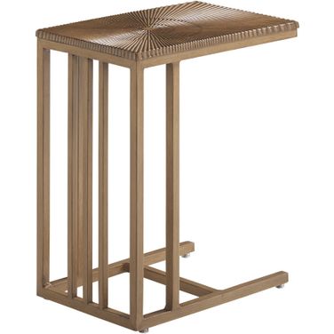 St Tropez Rectangular Spot Table In Medium Brown