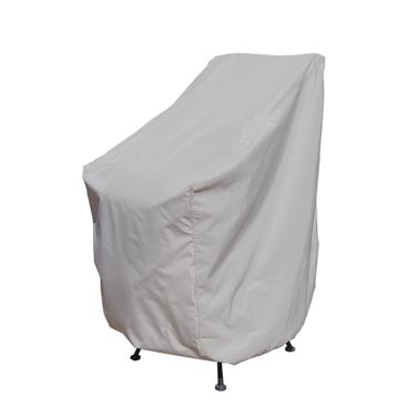 Stack of Barstools Cover In Grey
