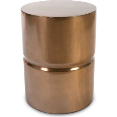 Stacked Stool In Brown