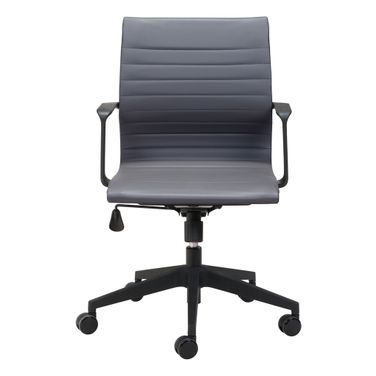 Stacy Office Chair In Dark Gray