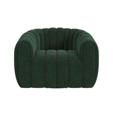 Stacy Swivel Chair In Hunter Green