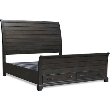 Stafford County King Storage Bed In Walnut
