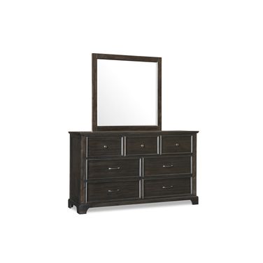 Stafford County Mirror In Walnut
