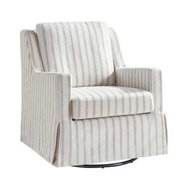 Stan Swivel Chair In Grey
