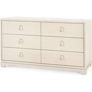 Stanford Extra Large 6-Drawer In Blanched Oak