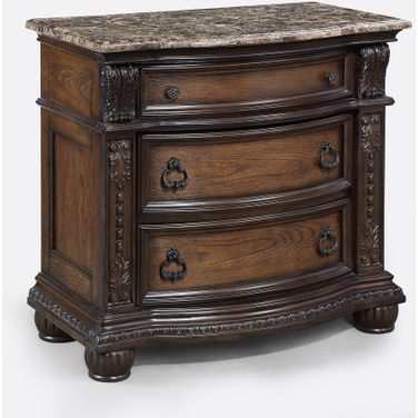 Stanley Night Stand In Coffee Brown