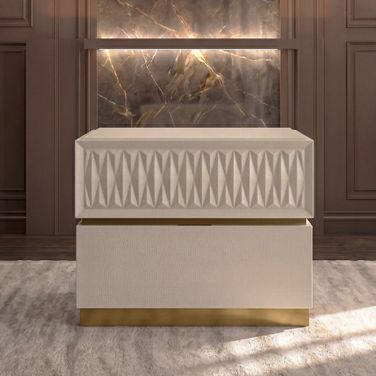Stanley Nightstand In Gray