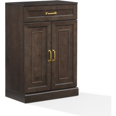Stanton Kitchen Storage Cabinet In Coffee