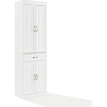 Stanton Kitchen Storage Pantry Cabinet In White