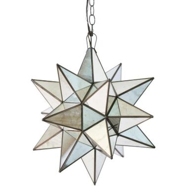 Star Antique Mirror Medium Chandelier