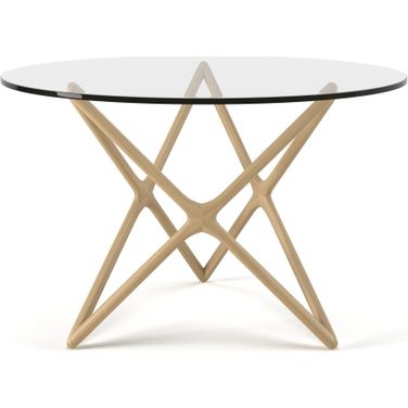 Star Triple X Dining Table In Natural