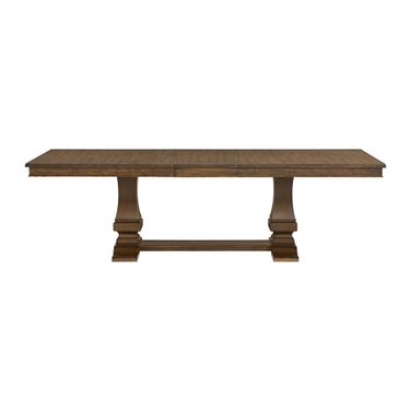 Stark Dining Table with with 18 Inch Leaf In Cherry