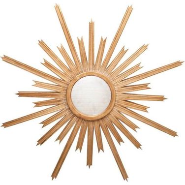 Starlata Gold Leaf Starburst Mirror