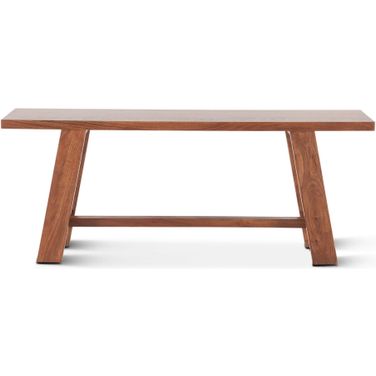 Stavanger 60 Inch Counter Bench In Cinnamon Brown
