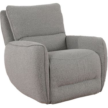 Stellar Bloke Smoke Zero Gravity Power Recliner In Beige