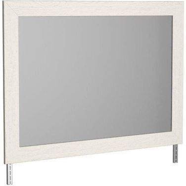 Stelsie White Bedroom Mirror