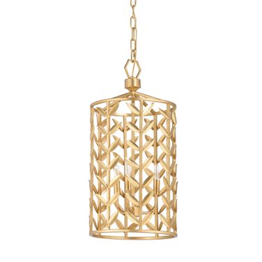 Stem Lantern In Gold