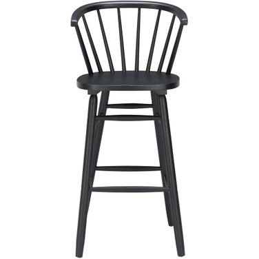 Stenger Barstool Set of 2 In Black