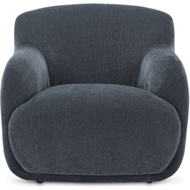 Stevie Lounge Chair In Slate Blue