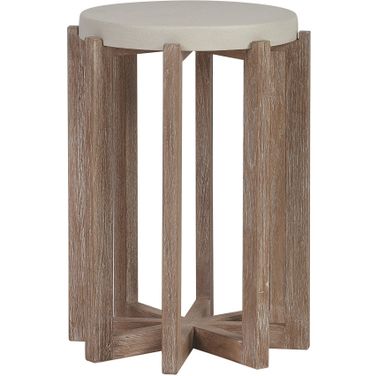 Stillwater Cove Accent Table In Taupe